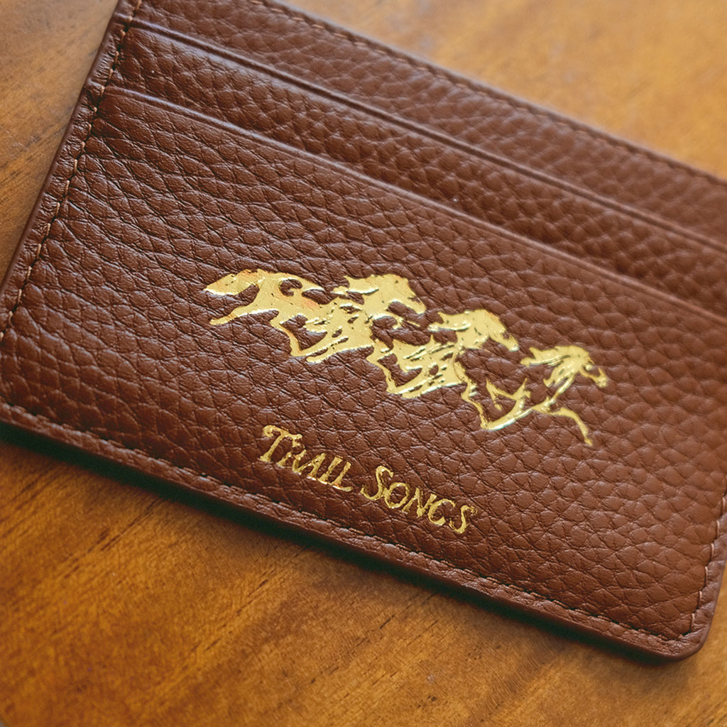 RUNNING HORSES CARDHOLDER WALLET