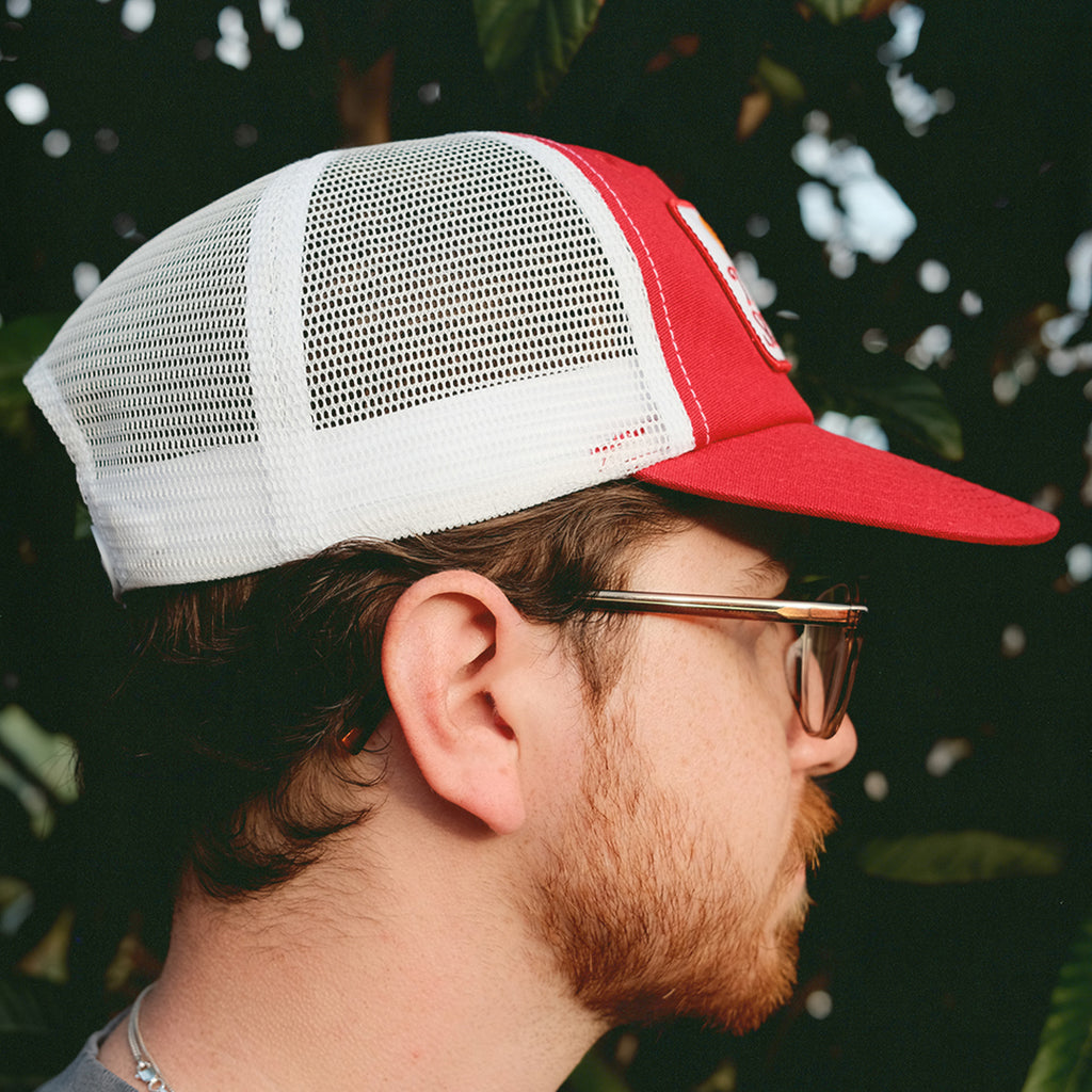 TRAIL SONGS LOGO TRUCKER