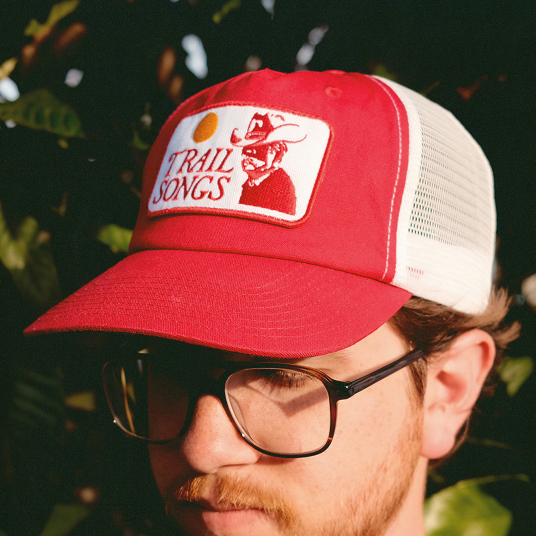 TRAIL SONGS LOGO TRUCKER