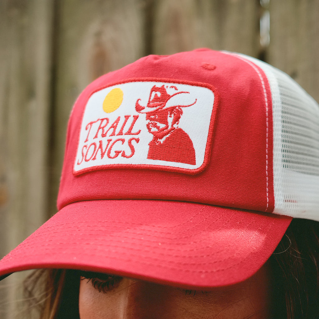 TRAIL SONGS LOGO TRUCKER