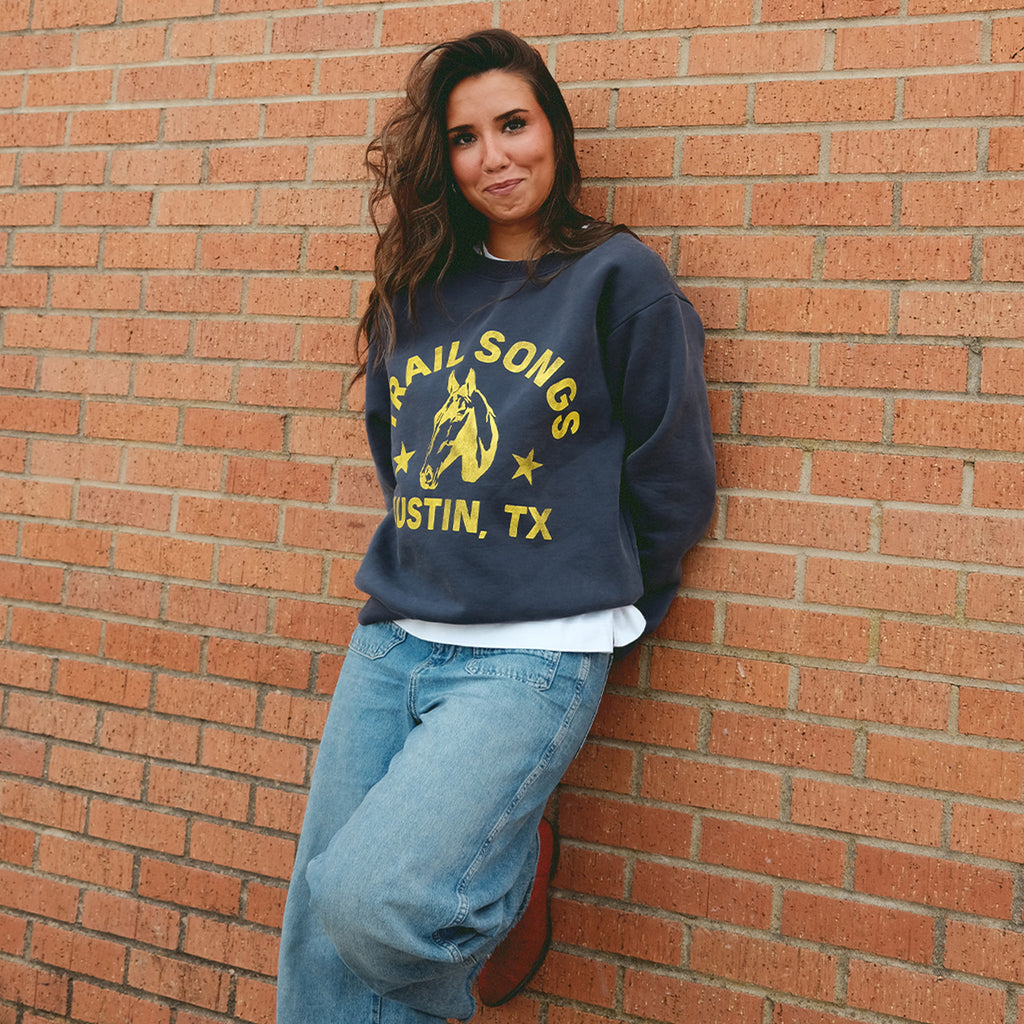 TRAIL SONGS COLLEGIATE SWEATSHIRT