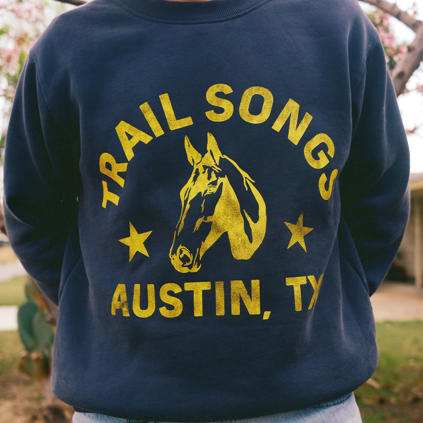 TRAIL SONGS COLLEGIATE SWEATSHIRT